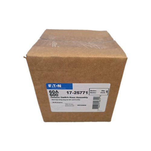 Eaton 17-25771 60A 600V Generic Switch Base Assembly – New Old Stock