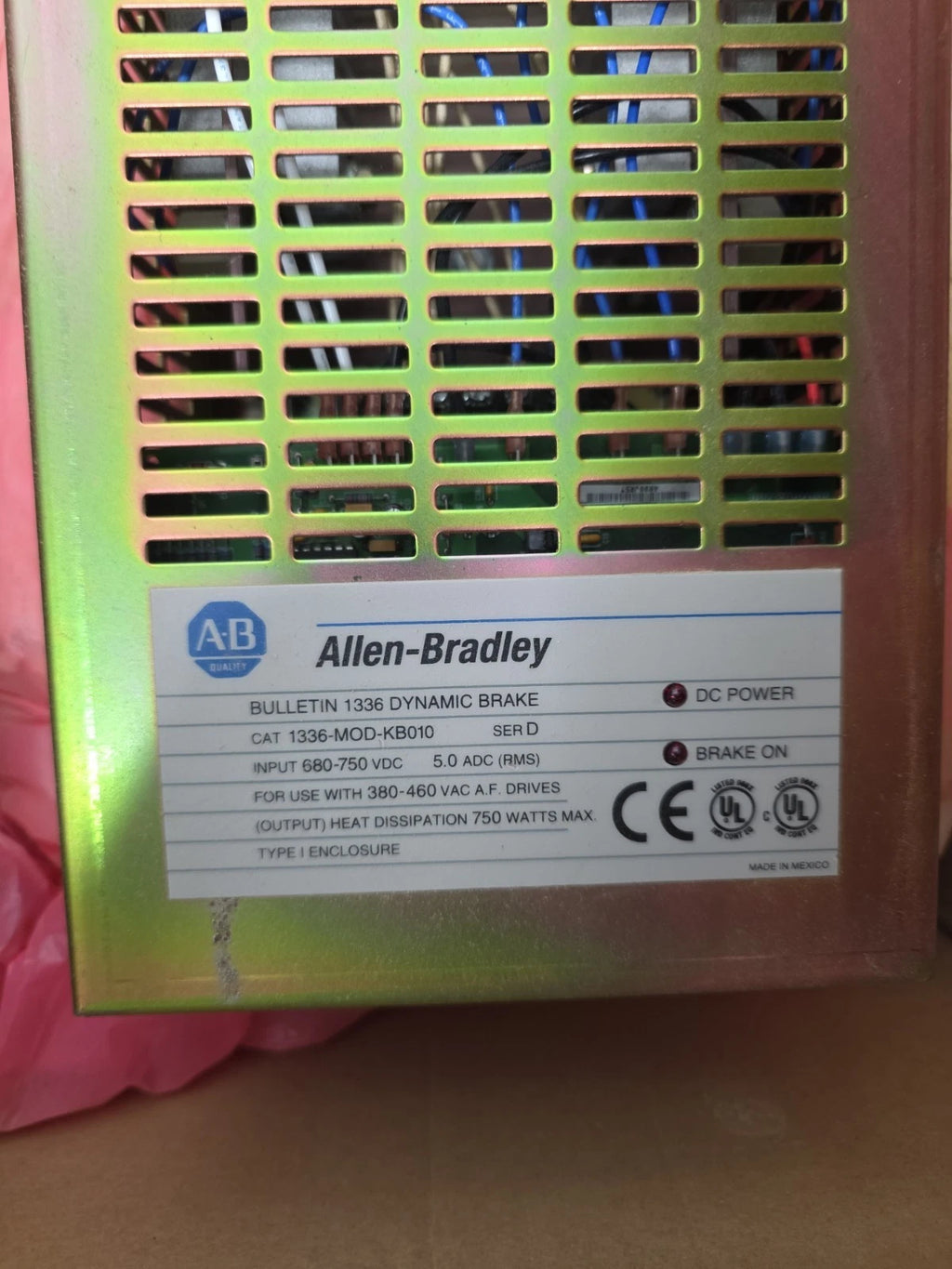 Allen-Bradley 1336-MOD-KB010 Dynamic Brake Kit 380-480V AC Drive New